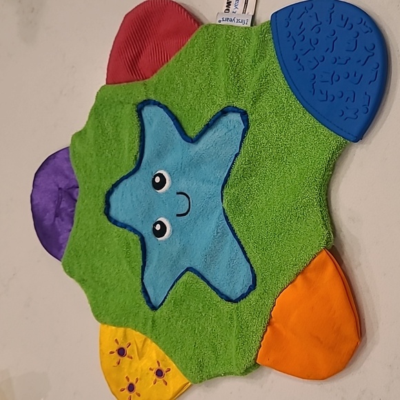 FREE WITH PURCHASE!! Baby washcloth play toy - Picture 1 of 5